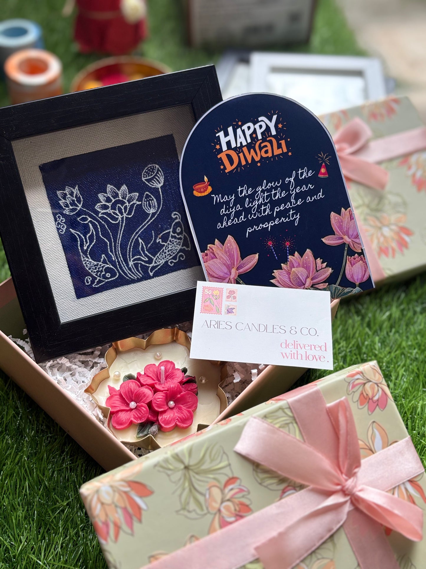 Kalamkari & Urli Hamper